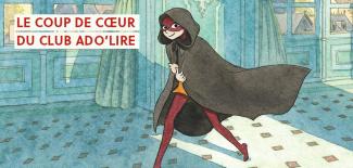 Serine (héroïne de la BD) avec cape et masque