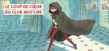 Serine (héroïne de la BD) avec cape et masque